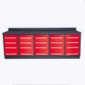 Caja de herramientas de los gabinetes de almacenamiento de la herramienta del metal Banco de trabajo de acero